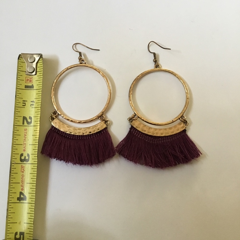 Boho Style Fringe Earrings